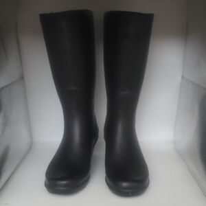 Chooka Classic Black Heeled Boots